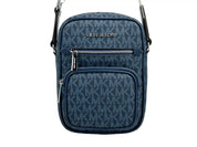 North South Medium Crossbody Bag Navy Blue