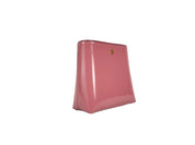 Patent Emerson Small Bucket Bag Purse Pink