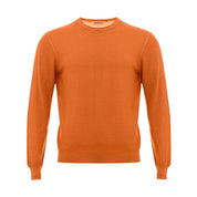 Orange Wool Sweatshirt