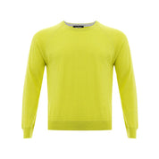 Sunny Yellow Italian Cotton Sweater