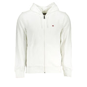 White Cotton Men Sweater