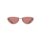 Pink Metal Women Sunglass