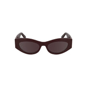 Red Acetate Women Sunglasses