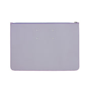 Purple Calfskin Clutch Bag