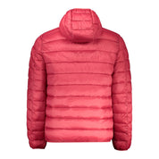 Red Polyamide Men Jacket