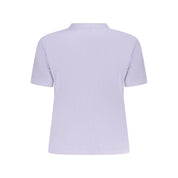 Purple Cotton Women T-Shirt