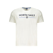 White Cotton Men T-Shirt