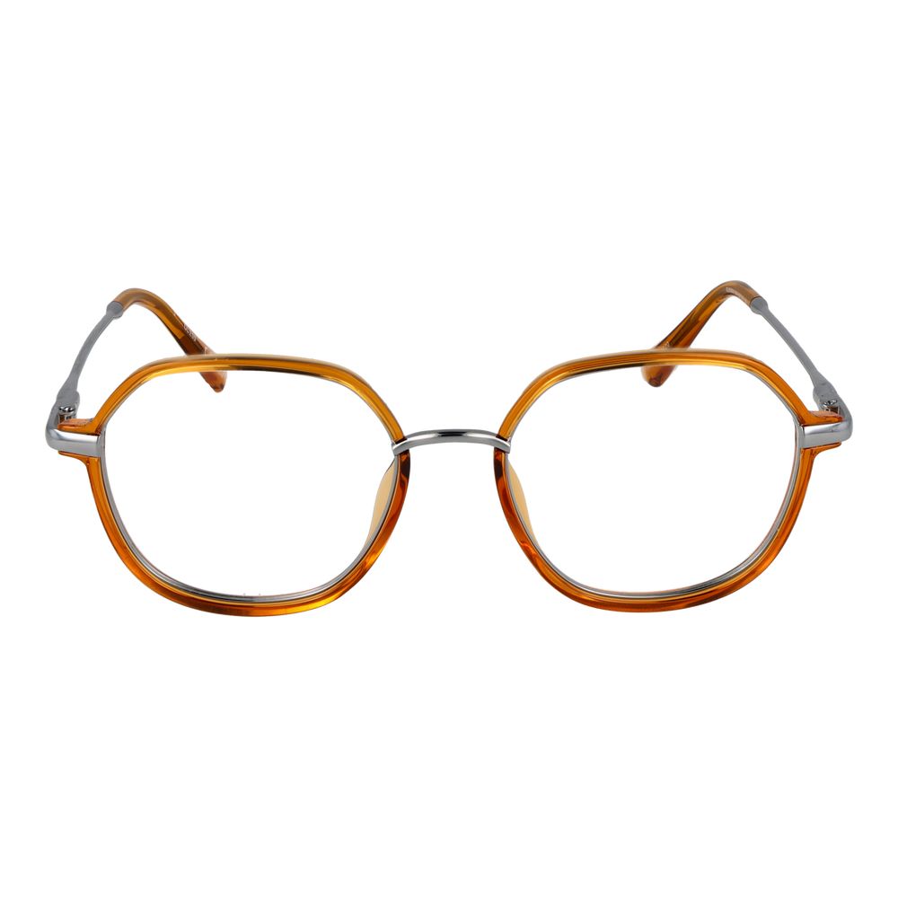 Orange Stainless Steel Glasses (Frames)