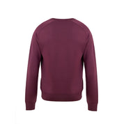 Purple Silk Sweatshirt
