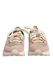 Multicolor Suede Low Top Women Sneakers Shoes