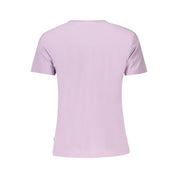 Purple Cotton Women T-Shirt