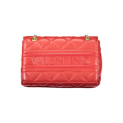 Red Polyethylene Women Handbag