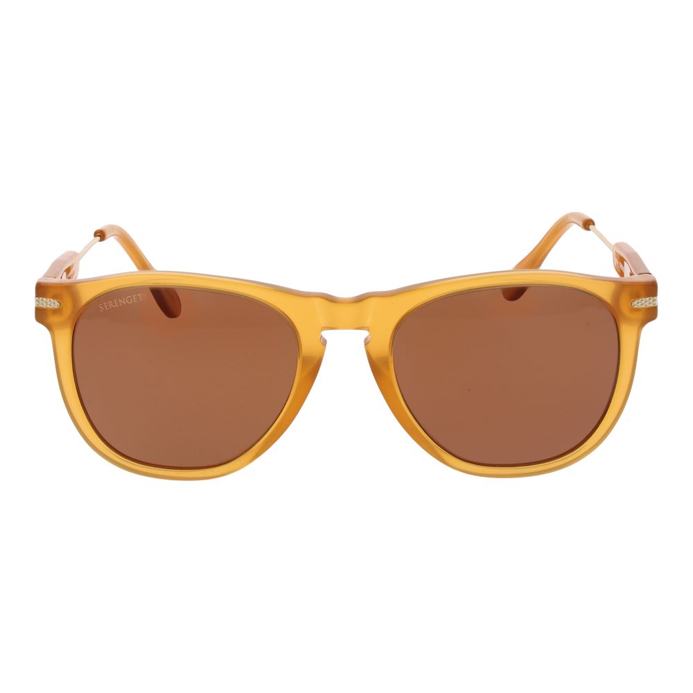 Orange Plastic Sunglasses