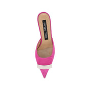 Multicolor Calfskin Mules