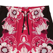 Multicolor Silk Shorts