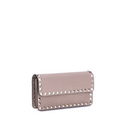 Multicolor Calf Leather Bos Taurus Clutch Bag
