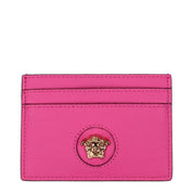 Pink Leather Cardholder