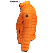 Orange Nylon Jackets & Coat