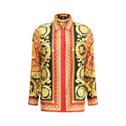 Multicolor Silk Pattern Shirt