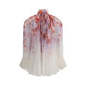 Multicolor Viscose Blouse