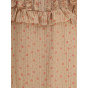 Multicolor Silk Long Dress