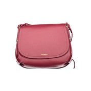 Purple Leather Women Handbag