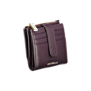 Purple Leather Women Wallet