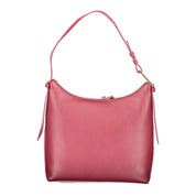 Purple Leather Women Handbag