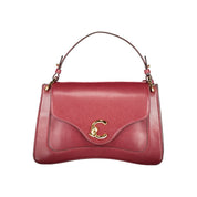 Purple Leather Women Handbag