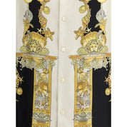 Multicolor Silk Shortsleeve Shirt