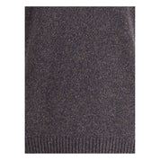 Multicolor Fleece Wool Turtleneck