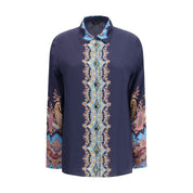 Multicolor Silk Pattern Shirt