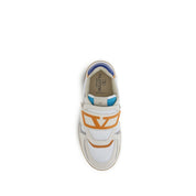 Multicolor Calf Leather Bos Taurus Athletic Sneakers
