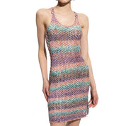 Multicolor Wool Casual Dress