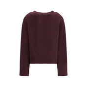 Purple Cashmere Cardigan