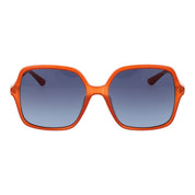 Orange Plastic Sunglasses