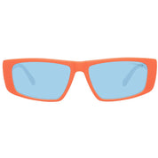 Orange Plastic Sunglasses