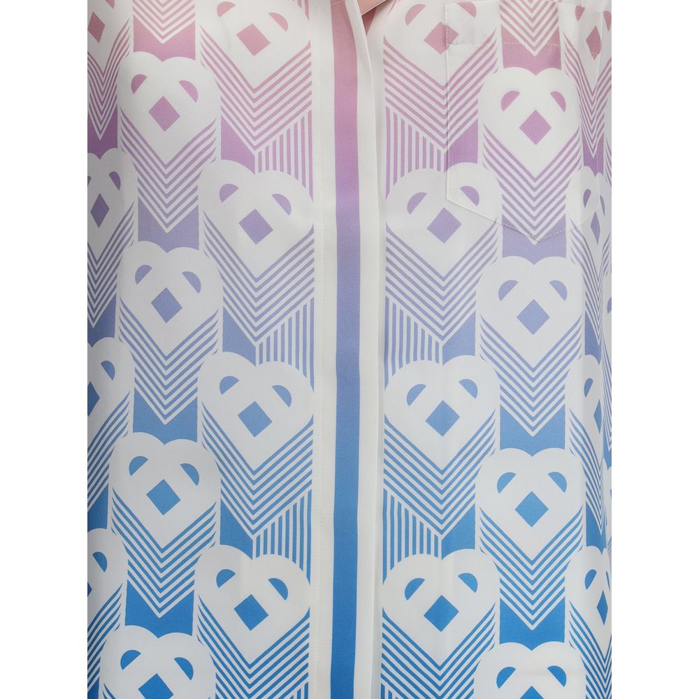 Multicolor Silk Pattern Shirt