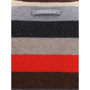 Multicolor Merino Wool Turtleneck