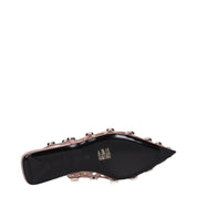 Pink Leather Ballet Flats