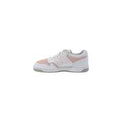 Pink Leather Sneakers