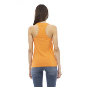 Orange Viscose Tank Top