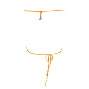 Orange Polyester Swimwear