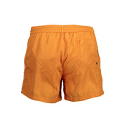 Orange Polyester Swimwear