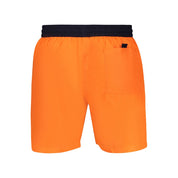 Orange Polyamide Swimwear