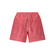 Red Polyester Swimwear