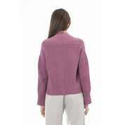 Multicolor Merino Wool Women Cardigan