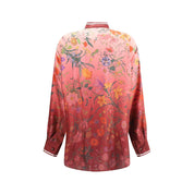 Multicolor Silk Pattern Shirt