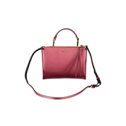 Purple Leather Handbag