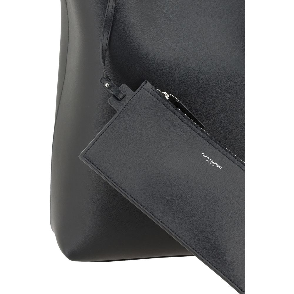 Black Calf Leather Bos Taurus Handbag